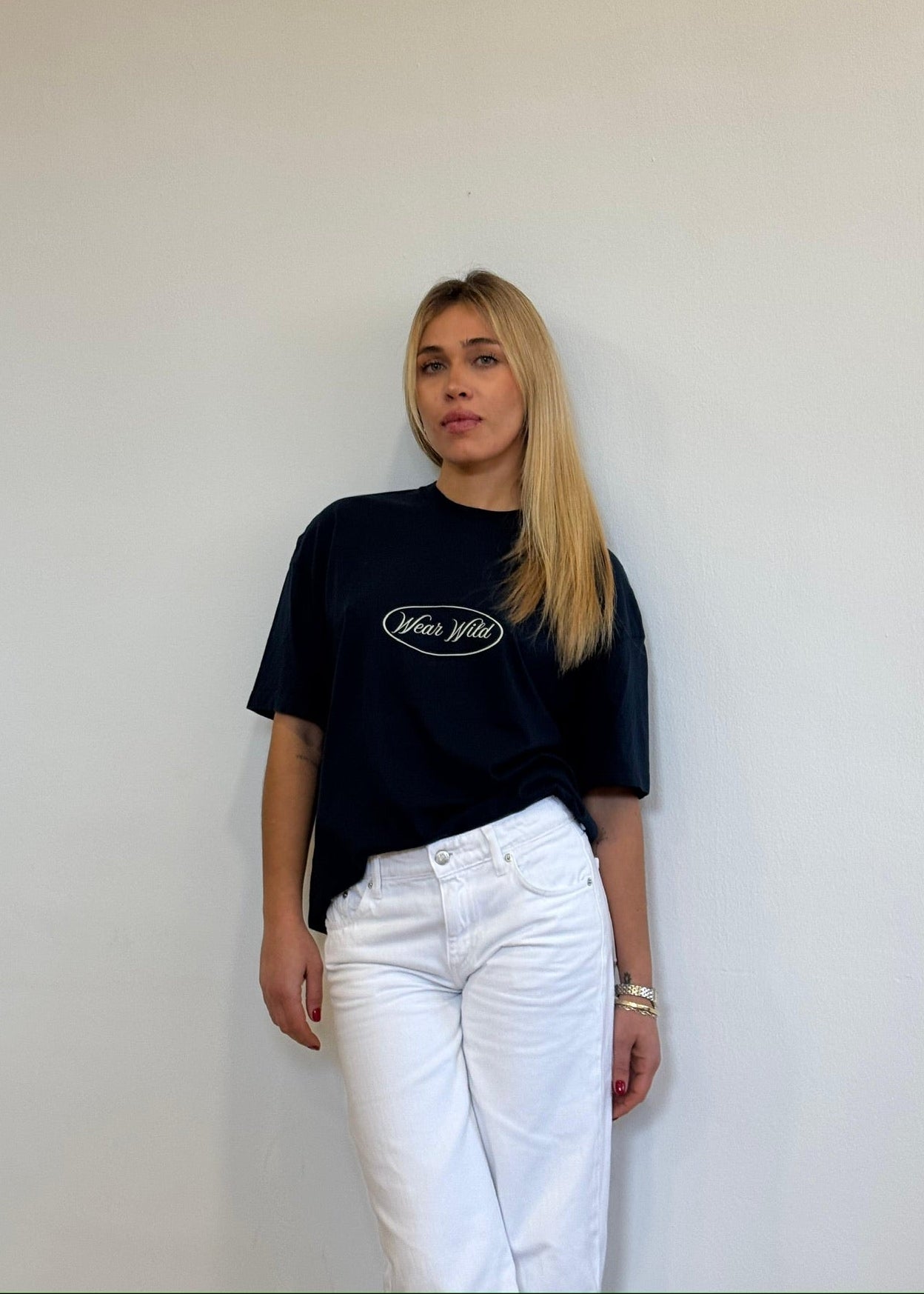 Old money blue Tshirt