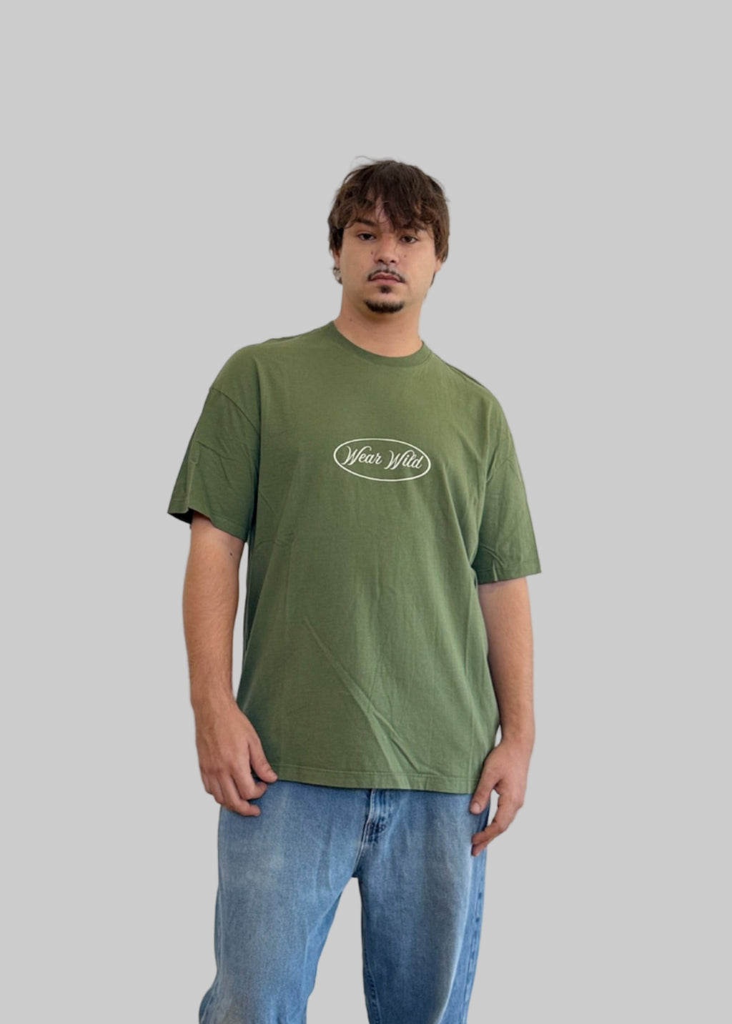 Old money kaki Tshirt