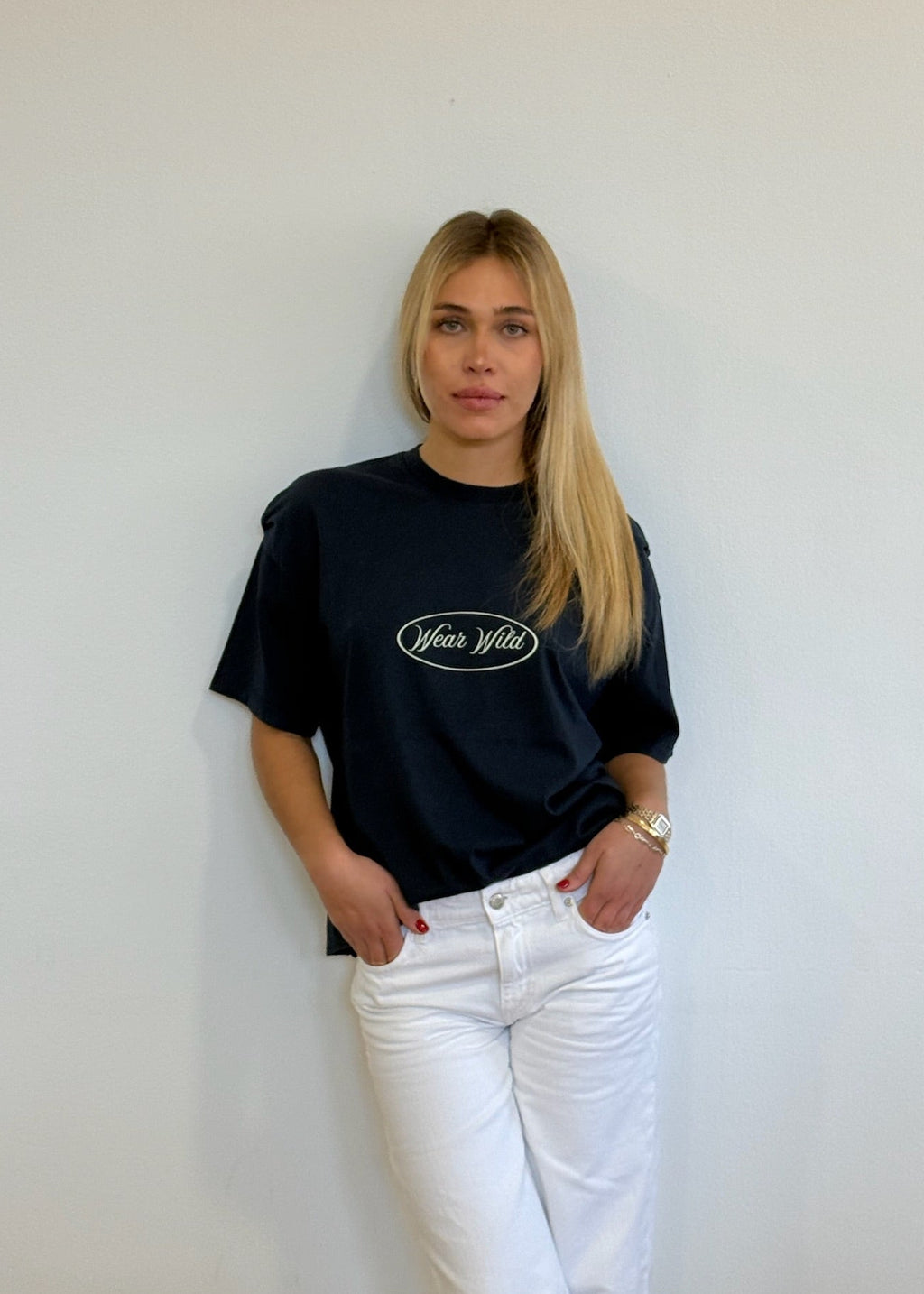 Old money blue Tshirt